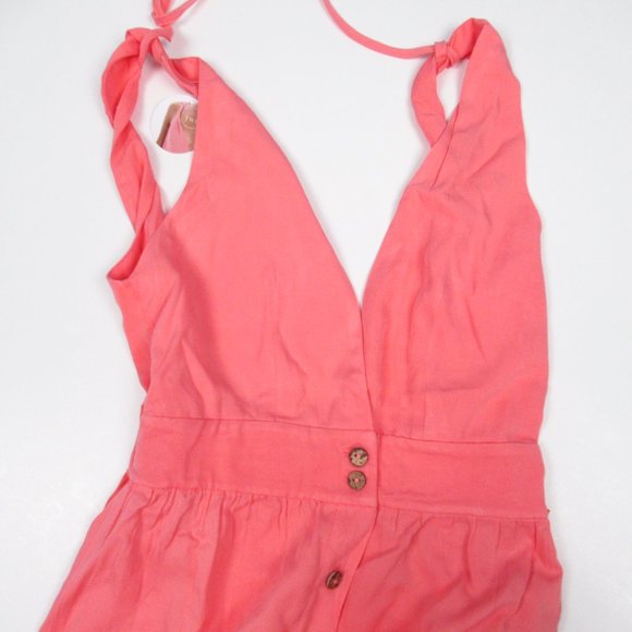 Anthropologie Boamar Daphne Maxi Dress Flamingo Pink - Small - Picture 7 of 10